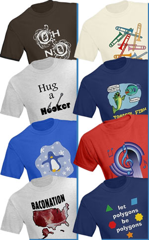 t-shirt features